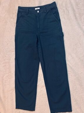 TNA Men's Navy Straight-Leg Chinos